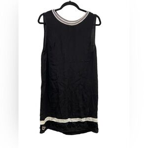 Lush women’s‎ dress black white stripe at the bottom feminine size medium/large